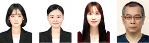 왼쪽부터 김지영(교육청), 유상아(삼산초), 박수진(속리초), 김태광(내북초).