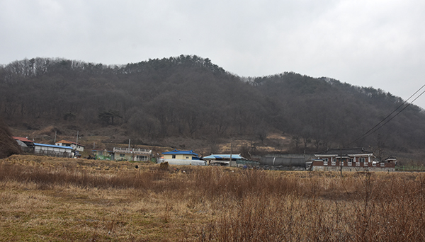 통신불편 해소에 만족해 하는 세촌리 마을전경