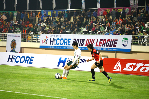 WK리그에서 보은상무 유니폼을 입고 경기에 나섰던 국군체육부대 여자축구단이 올해 연고지 협약을 체결하지 않아 보은군과 이별을 고하게 됐다.