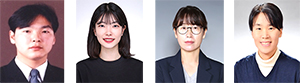 왼쪽부터 우연식(탄부초 행정실장), 신다은(관기초 주무관), 김순자(종곡초 돌봄전담사), 김혜정(관기초 돌봄전담사).