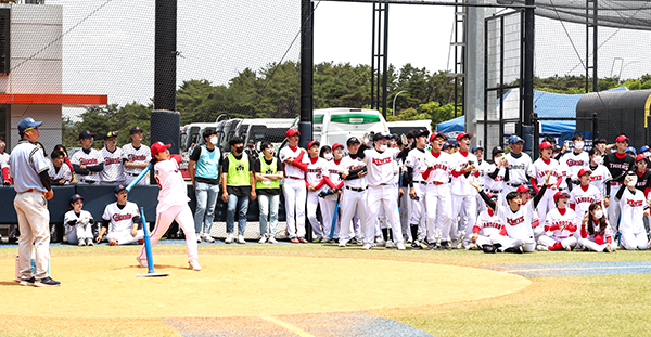 지난해 KBO 야구센터가 운영한 티볼대회.