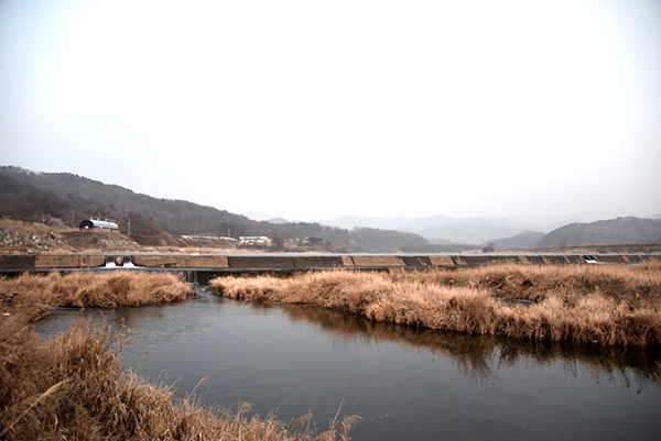 청산면 청산보.