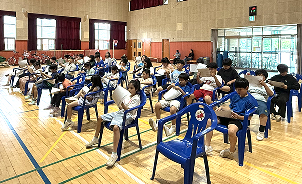 판동초 팔판동사회적협동조합이 제6회 정기총회를 개최하고 있다.