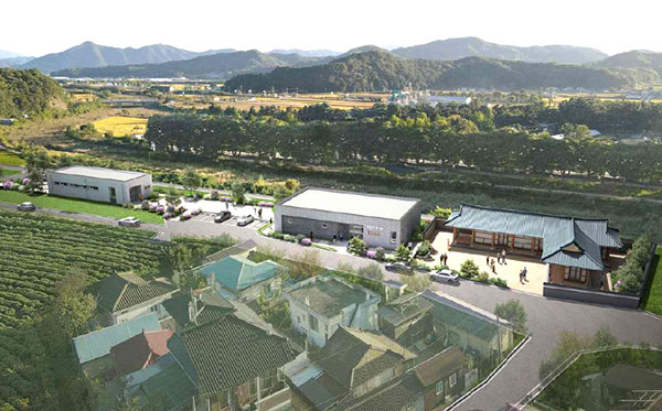 보은군이 장안면 개안리 일대 추진 중인 속리구곡관광길 조성 사업 조감도. /제공 보은군