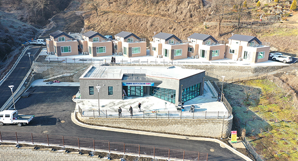 4월 중 입주 계획인 보은군 회인면 청년마을 공유주거 전경. /제공 보은군