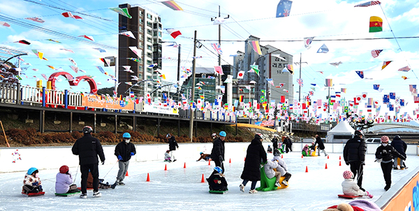 최고의 놀이터 보청천 눈썰매장 9일 개장