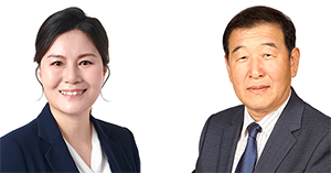 왼쪽부터 김도화, 윤석영 의원.